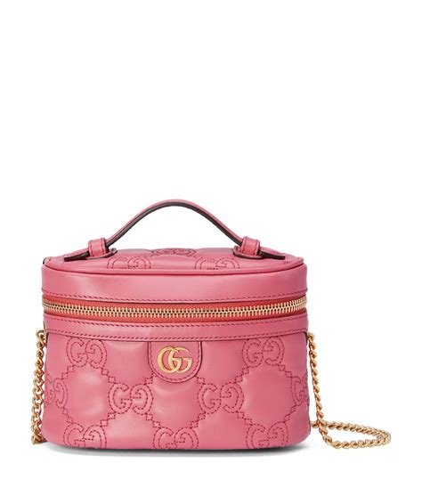 gucci matelasse mini pink